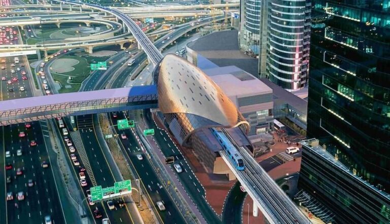 Burj Khalifa Dubai Mall Metro Station