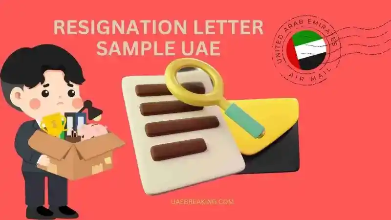 Resignation Letter Sample UAE