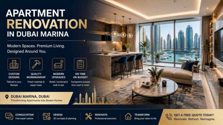 Apartment Renovation in Dubai Marina