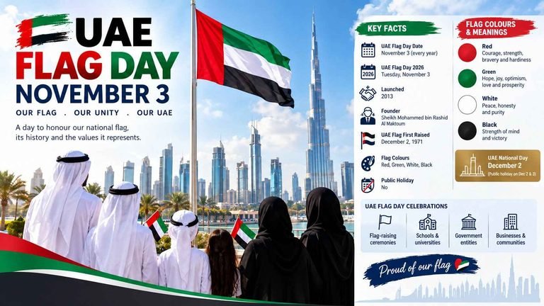 UAE Flag Day November 3
