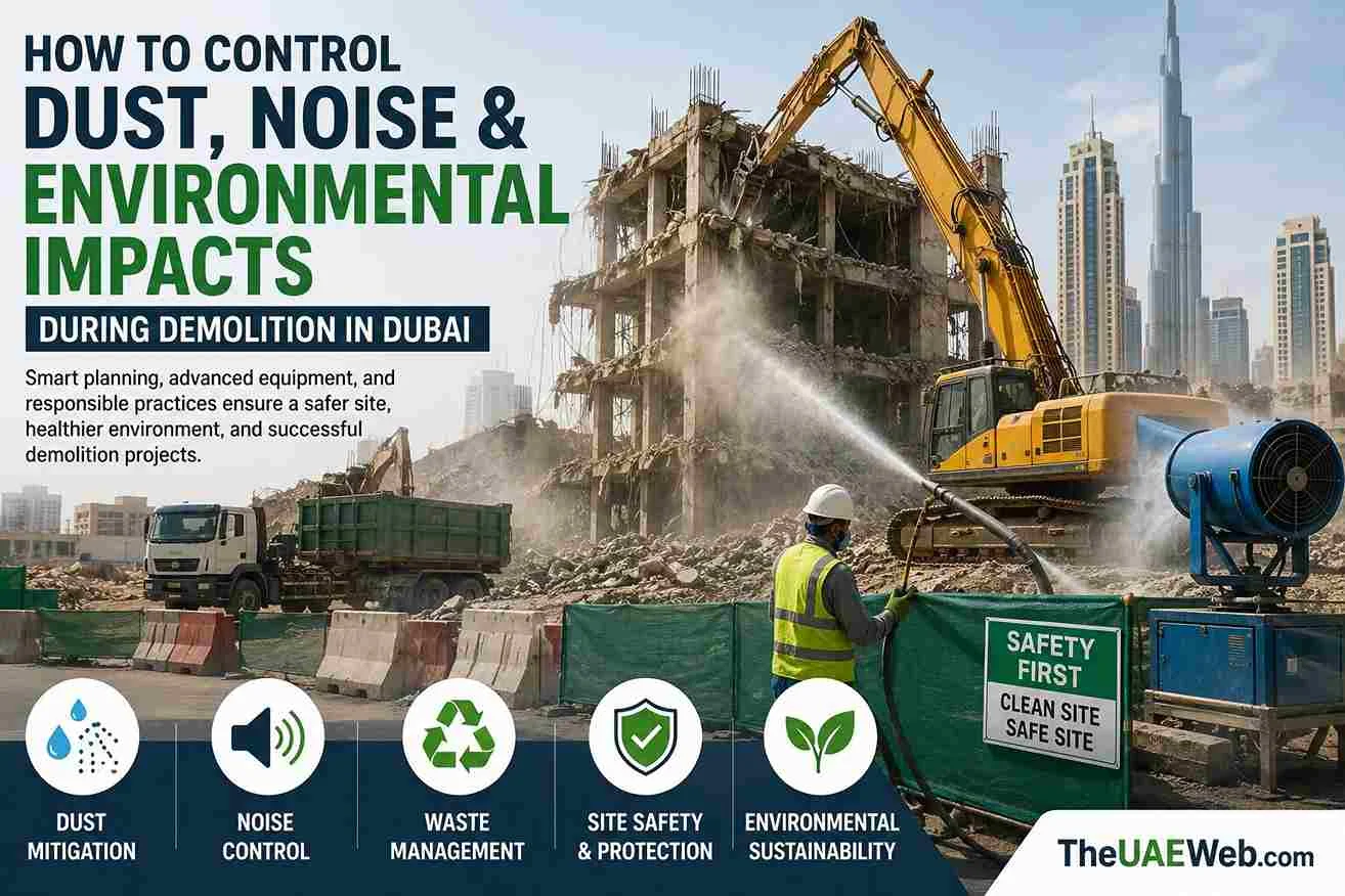 Demolition in Dubai